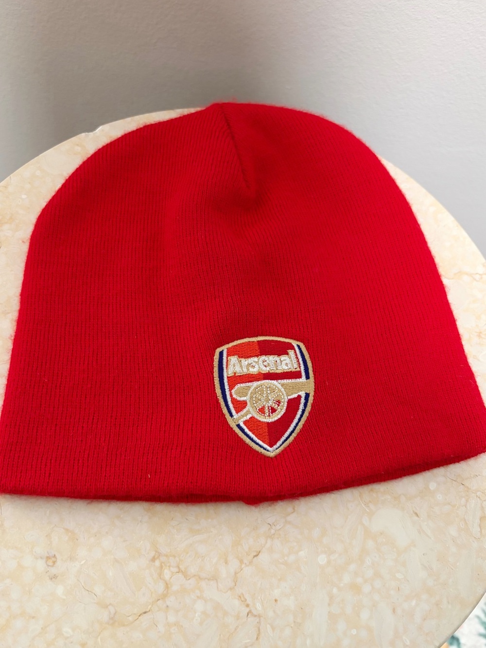 Arsenal Premier League Red Kid's Beanie Hat
